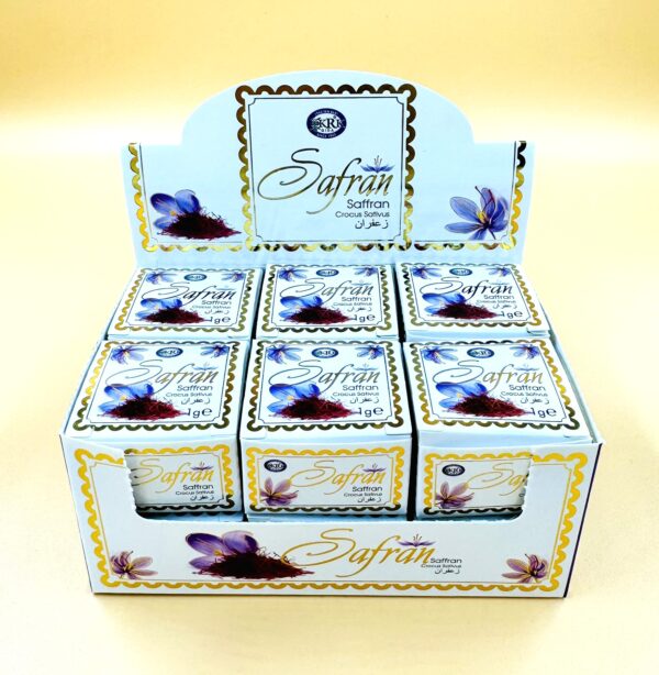 KRK GIDA SAFRAN 1 Kutu = 12 Adet (1 g) = 12 g