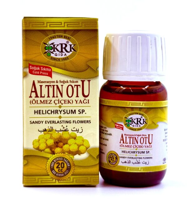 KRK GIDA ALTIN OTU (ÖLMEZ ÇİÇEK) YAĞI 20CC