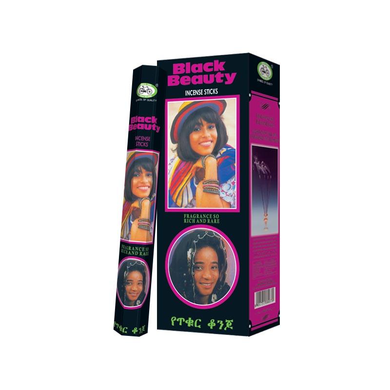 Black beauty Outer & Inner 3D FLUTE ÇUBUK TÜTSÜ BLACK BEAUTY - Görsel 1