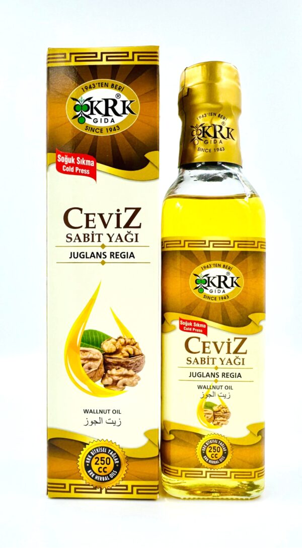 KRK GIDA CEVİZ  YAĞI 250CC