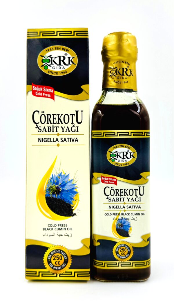 KRK GIDA ÇÖREKOTU  YAĞI 250CC