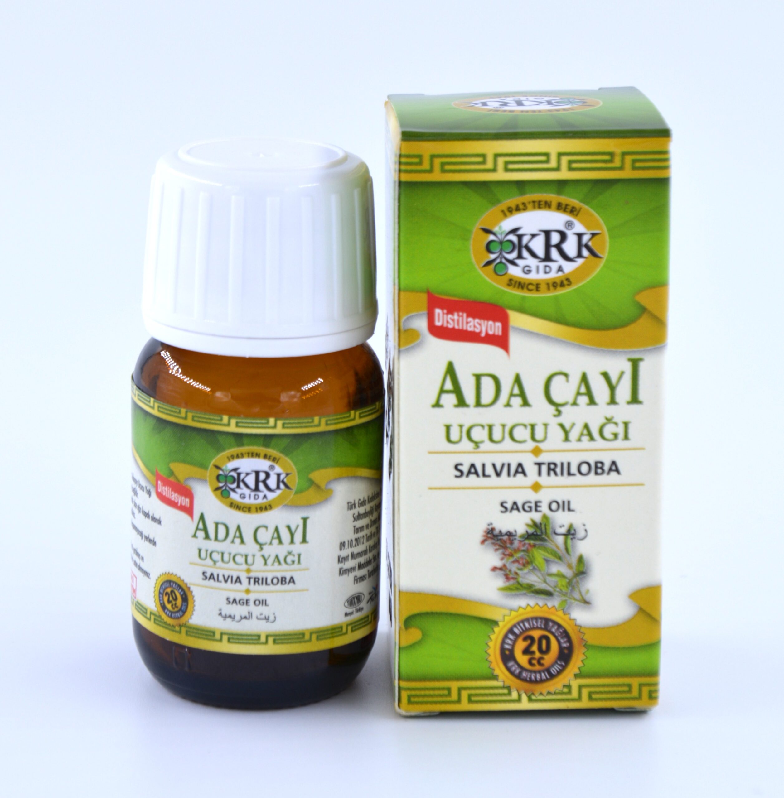 DSC_0107 KRK GIDA ADAÇAYI (ACI ELMA) UÇUCU YAĞI 20CC - Görsel 1