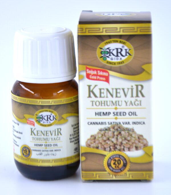 KRK GIDA KENEVİR TOHUMU YAĞI 20CC