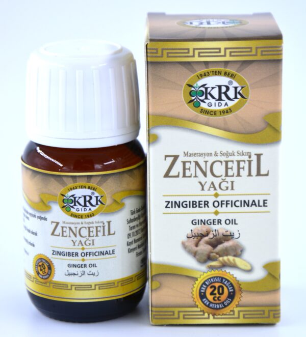 KRK GIDA ZENCEFİL YAĞI 20CC