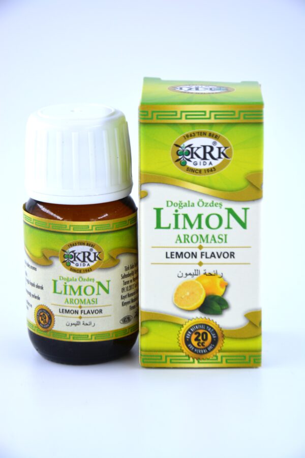KRK GIDA LİMON AROMASI 20CC