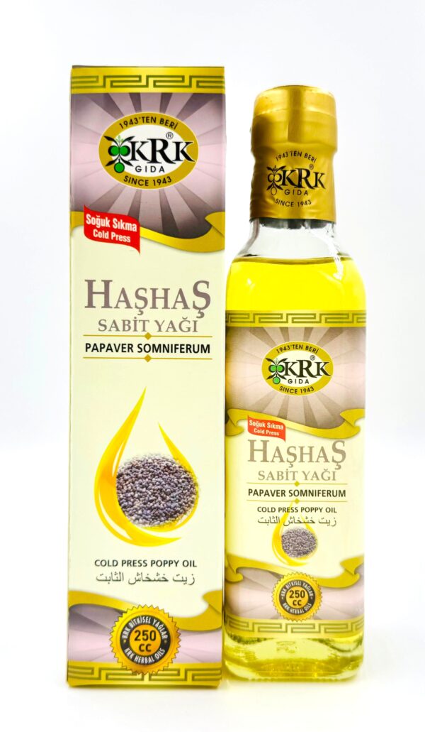 KRK GIDA HAŞHAŞ YAĞI 250CC