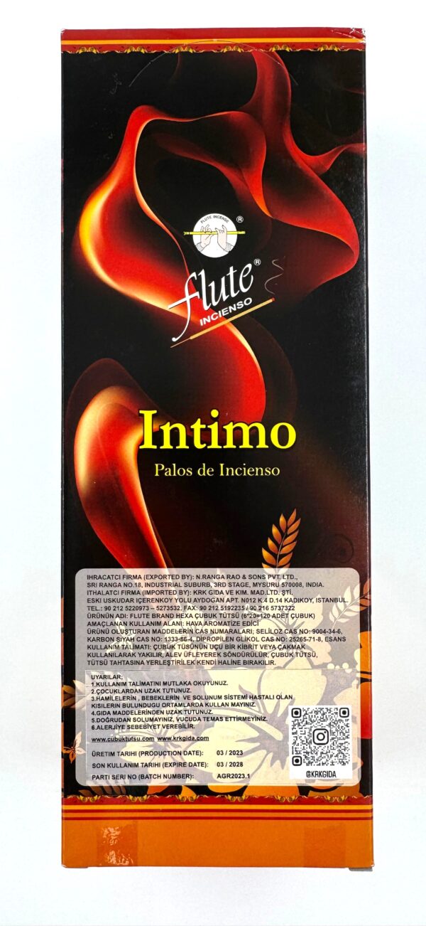 FLUTE ÇUBUK TÜTSÜ INTIMATE