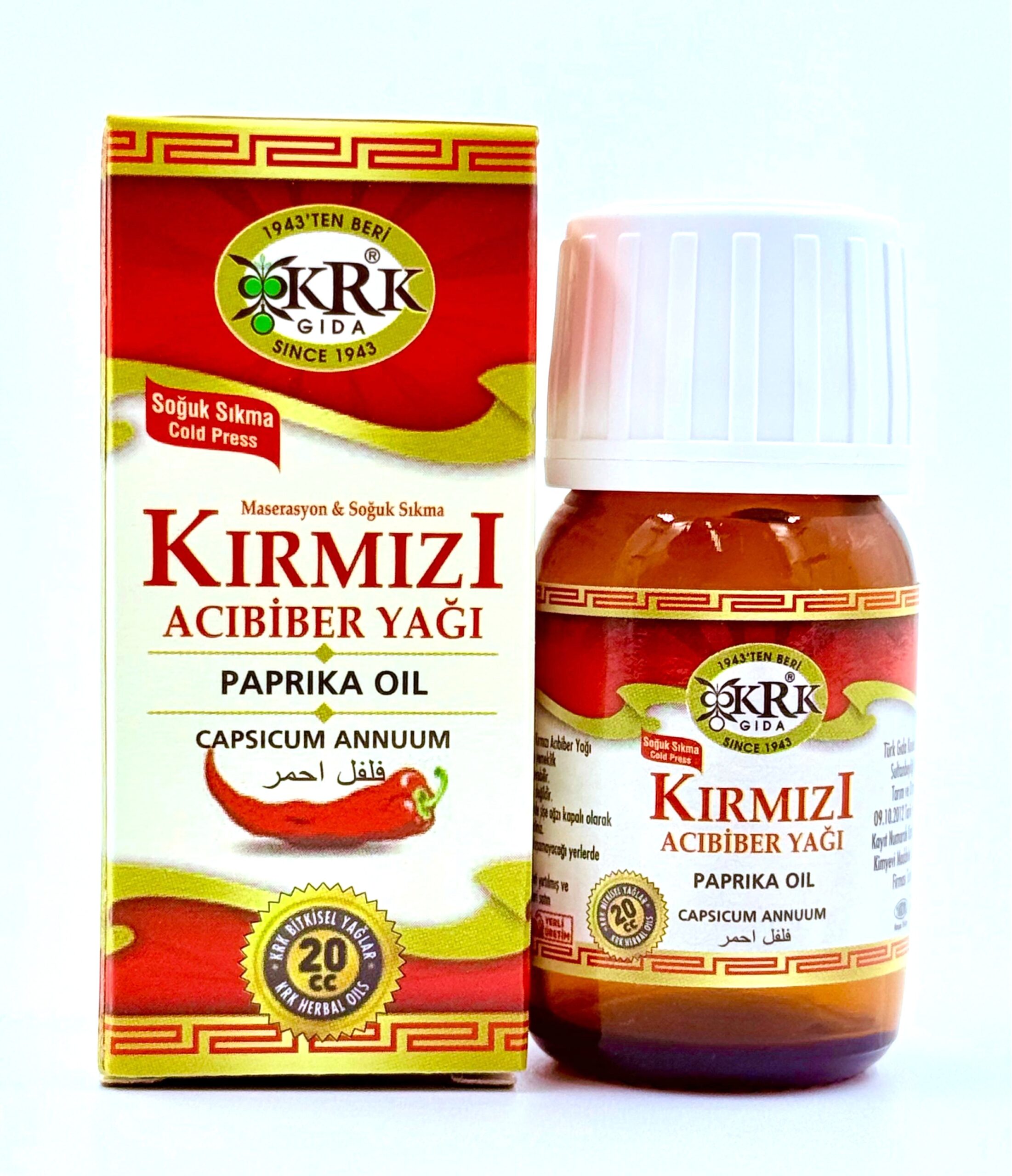 IMG-20250627-WA0090 KRK GIDA KIRMIZI ACI BİBER YAĞI 20CC - Görsel 1