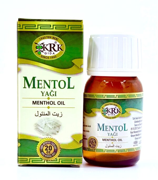 KRK GIDA MENTOL YAĞI 20CC