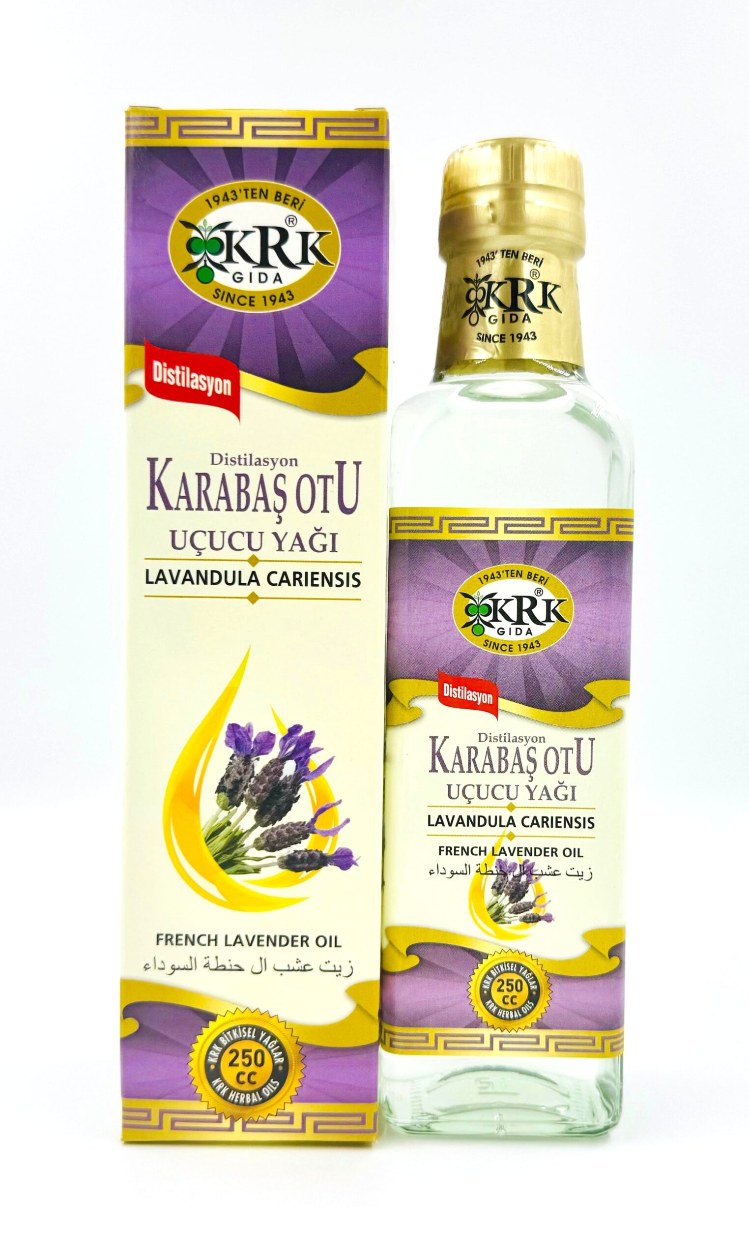 KARABAŞ 250 1 KRK GIDA KARABAŞ OTU UÇUCU YAĞI 250CC - Görsel 1