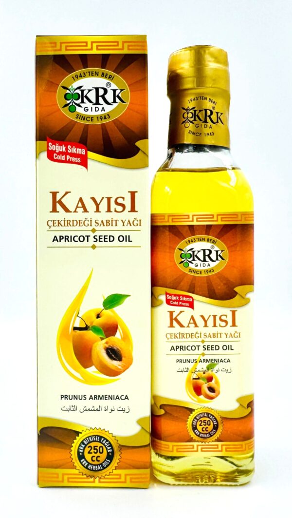 KRK GIDA KAYISI ÇEKİRDEĞİ YAĞI 250CC