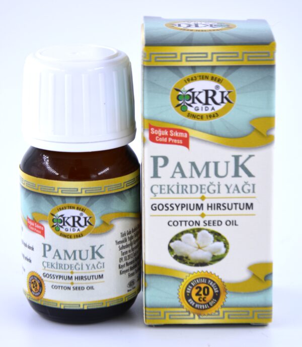 KRK GIDA PAMUK ÇEKİRDEĞİ YAĞI 20CC