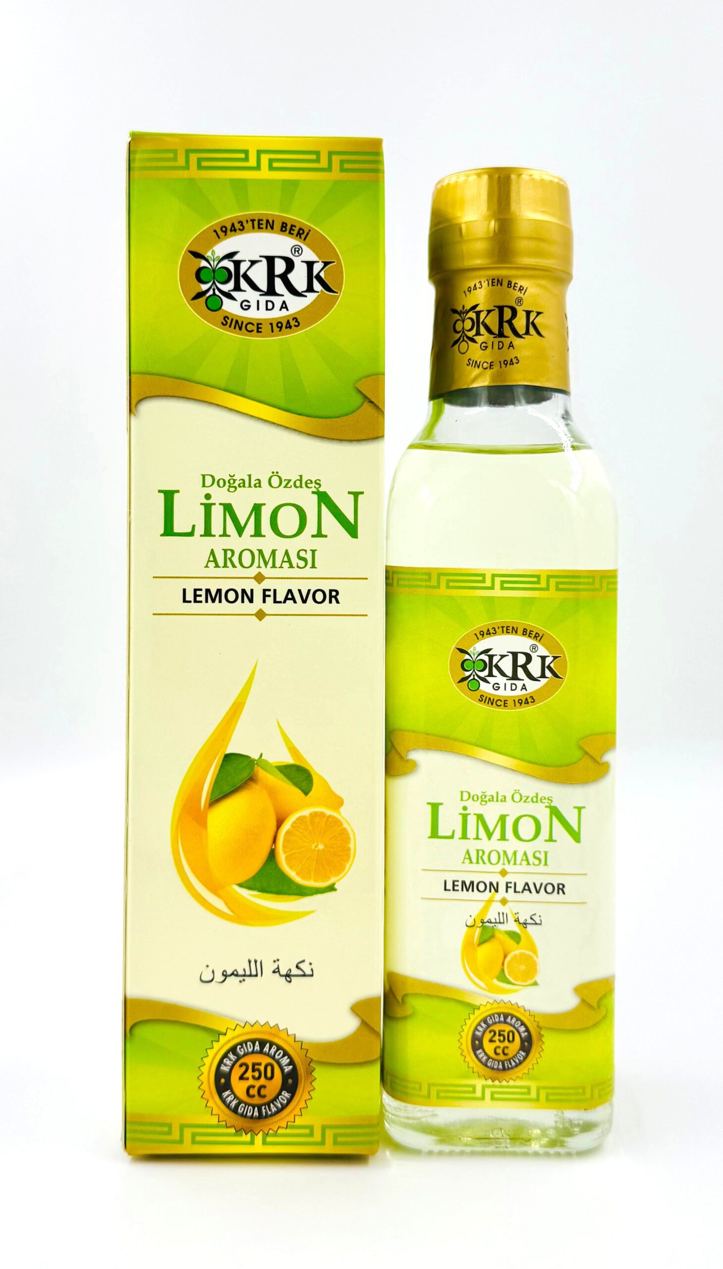 LİMON 250 1 KRK GIDA LİMON AROMASI 250CC - Görsel 1