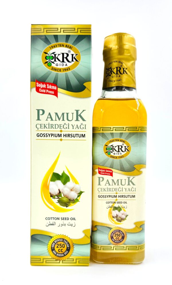 KRK GIDA PAMUK ÇEKİRDEĞİ YAĞI 250CC