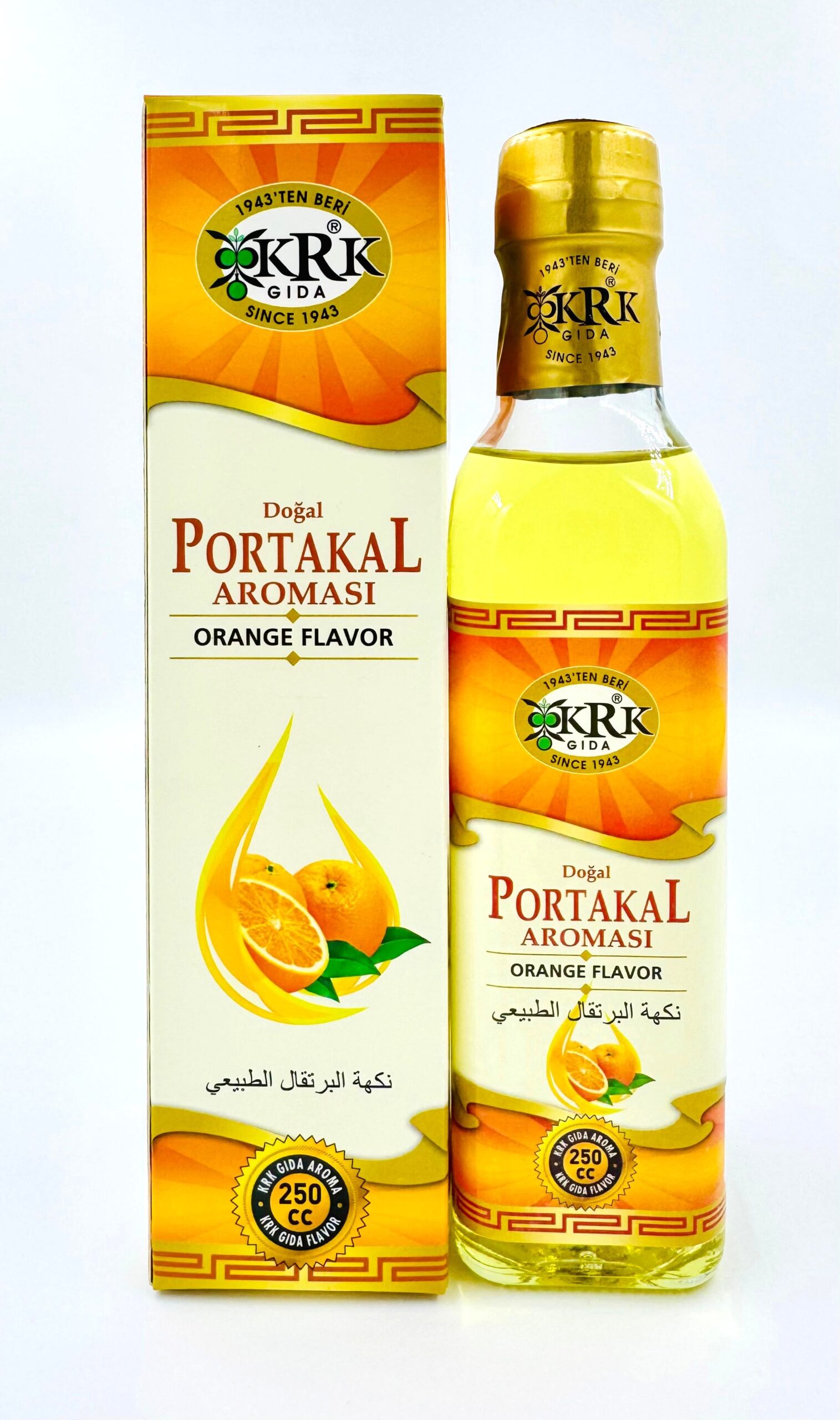 PORTAKAL 250 1 KRK GIDA PORTAKAL AROMASI 250CC - Görsel 1