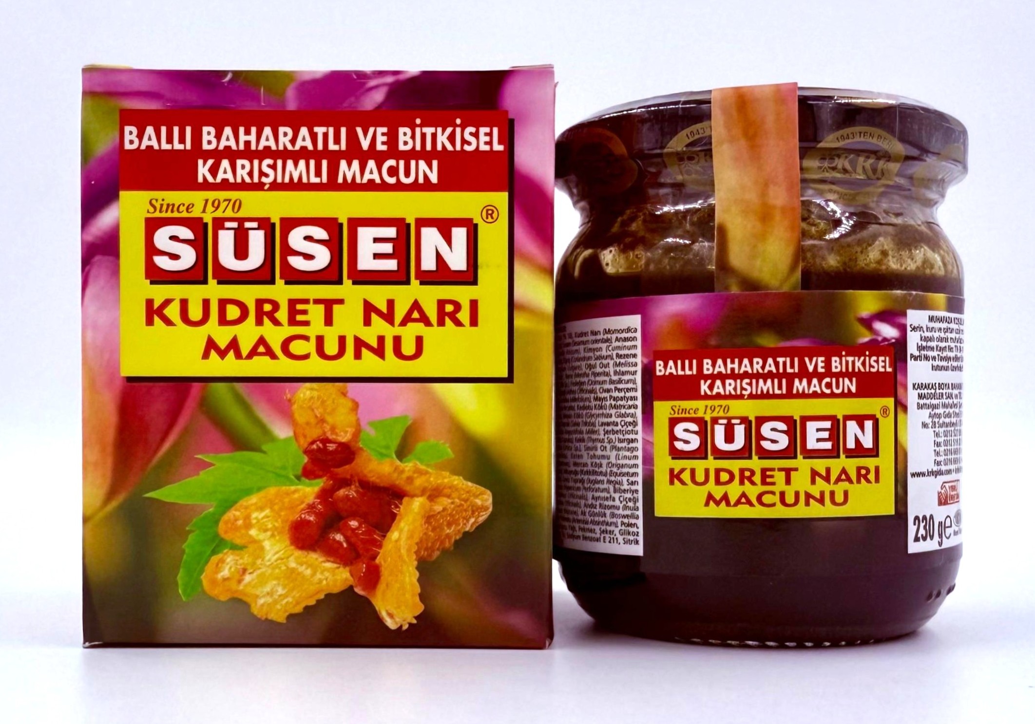 SÜSEN KUDRET 1 KRK GIDA SÜSEN KUDRET NARI MACUNU - Görsel 1