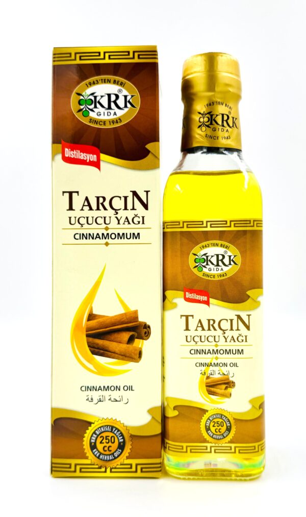 KRK GIDA TARÇIN UÇUCU YAĞI 250CC