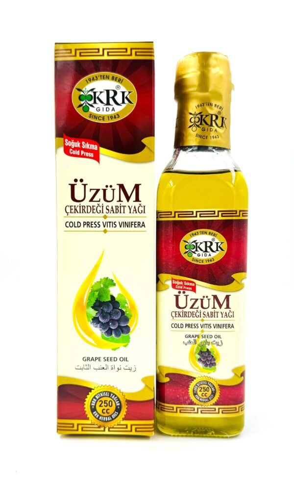 KRK GIDA ÜZÜM ÇEKİRDEĞİ YAĞI 250CC