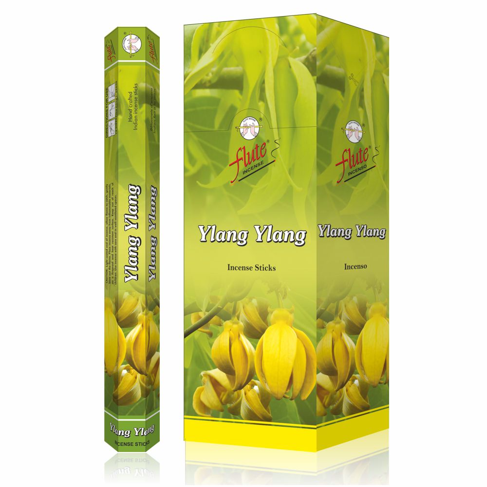 Ylang Ylang Hexa Size1000 X 1000 Pixels 3D FLUTE ÇUBUK TÜTSÜ YLANG YLANG - Görsel 1