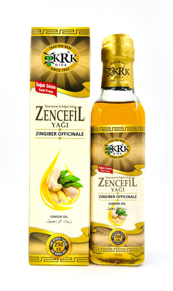 KRK GIDA ZENCEFİL YAĞI 250CC